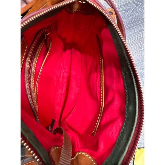 Dooney & Bourke Florentine Collection Allison Crossbody Natural Bag B000546 - Picture 14 of 16